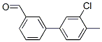 3-(3-Chloro-4-methylphenyl)benzaldehyde CAS#: 885963-22-4