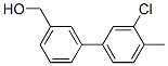 3-(3-Chloro-4-methylphenyl)benzyl alcohol CAS#: 885963-16-6