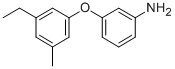 3-(3-ETHYL-5-METHYL-PHENOXY)-PHENYLAMINE CAS#: 887579-85-3