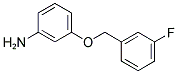 3-(3-FLUORO-BENZYLOXY)-PHENYLAMINE CAS#: 865611-14-9