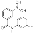 3-(3-FLUOROPHENYLCARBAMOYL)PHENYLBORONIC ACID CAS#: 874288-34-3