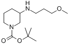 3-(3-METHOXYPROPYLAMINO)PIPERIDINE-1-CARBOXYLIC ACID TERT-BUTYL ESTER CAS#: 887588-18-3