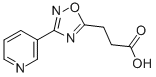 3-(3-PYRIDIN-3-YL-1,2,4-OXADIAZOL-5-YL)PROPANOIC ACID CAS#: 876716-11-9