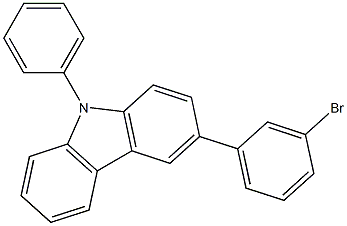 3-(3-bromophenyl) -9-phenyl-9H -carbazole CAS#: 854952-59-3