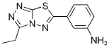 3-(3-ethyl[1,2,4]triazolo[3,4-b][1,3,4]thiadiazol-6-yl)phenylamine CAS#: 874591-57-8