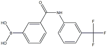 (3-((3-(trifluoroMethyl)phenyl)carbaMoyl)phenyl)boronic acid CAS#: 882678-73-1