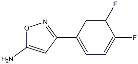 3-(3,4-difluorophenyl)-1,2-oxazol-5-amine CAS#: 874376-50-8