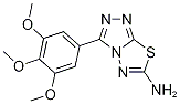 3-(3,4,5-Trimethoxyphenyl)[1,2,4]triazolo-[3,4-b][1,3,4]thiadiazol-6-amine CAS#: 880363-74-6