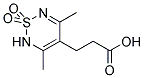 3-(3,5-DIMETHYL-1,1-DIOXO-1,2-DIHYDRO-1LAMBDA6-[1,2,6]THIADIAZIN-4-YL)-PROPIONIC ACID CAS#: 871548-26-4