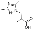 3-(3,5-DIMETHYL-[1,2,4]TRIAZOL-1-YL)-2-METHYL-PROPIONIC ACID CAS#: 842977-00-8