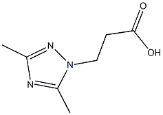 3-(3,5-DIMETHYL-[1,2,4]TRIAZOL-1-YL)-PROPIONIC ACID CAS#: 842971-05-5