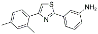 3-[4-(2,4-DIMETHYL-PHENYL)-THIAZOL-2-YL]-PHENYLAMINE CAS#: 886496-31-7