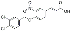 3-(4-[(3,4-DICHLOROBENZYL)OXY]-3-NITROPHENYL)ACRYLIC ACID CAS#: 885267-53-8
