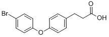 3-(4-(4-BROMOPHENOXY)PHENYL)PROPANOIC ACID CAS#: 881402-44-4