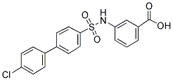 3-[4-(4-CHLOROPHENYL)PHENYLSULFONAMIDO]BENZOIC ACID CAS#: 885269-88-5