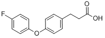 3-(4-(4-FLUOROPHENOXY)PHENYL)PROPANOIC ACID CAS#: 881402-45-5