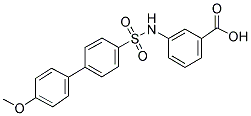 3-[4-(4-METHOXYPHENYL)PHENYLSULFONAMIDO]BENZOIC ACID CAS#: 885269-91-0
