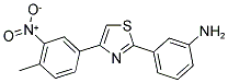 3-[4-(4-METHYL-3-NITRO-PHENYL)-THIAZOL-2-YL]-PHENYLAMINE CAS#: 886496-02-2
