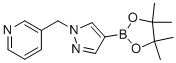 3-[4-(4,4,5,5-TETRAMETHYL-[1,3,2]DIOXABOROLAN-2-YL)-PYRAZOL-1-YLMETHYL]-PYRIDINE CAS#: 864754-21-2