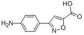 3-(4-AMINO-PHENYL)-ISOXAZOLE-5-CARBOXYLIC ACID CAS#: 860367-71-1