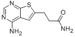 3-(4-Aminothieno[2,3-d]pyrimidin-6-yl)propanamide CAS#: 885268-99-5