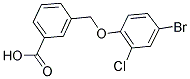 3-(4-BROMO-2-CHLORO-PHENOXYMETHYL)-BENZOIC ACID CAS#: 862713-26-6