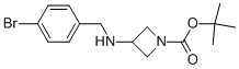 3-(4-BROMO-BENZYLAMINO)-AZETIDINE-1-CARBOXYLIC ACID TERT-BUTYL ESTER CAS#: 887579-73-9