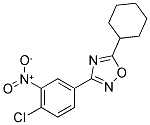 3-(4-CHLORO-3-NITRO-PHENYL)-5-CYCLOHEXYL-[1,2,4]OXADIAZOLE CAS#: 879457-30-4