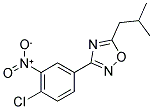 3-(4-CHLORO-3-NITRO-PHENYL)-5-ISOBUTYL-[1,2,4]OXADIAZOLE CAS#: 879479-31-9