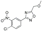 3-(4-CHLORO-3-NITRO-PHENYL)-5-METHOXYMETHYL-[1,2,4]OXADIAZOLE CAS#: 879761-45-2