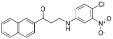 3-(4-CHLORO-3-NITROANILINO)-1-(2-NAPHTHYL)-1-PROPANONE CAS#: 882748-64-3