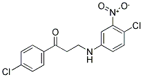 3-(4-CHLORO-3-NITROANILINO)-1-(4-CHLOROPHENYL)-1-PROPANONE CAS#: 882748-60-9