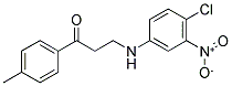 3-(4-CHLORO-3-NITROANILINO)-1-(4-METHYLPHENYL)-1-PROPANONE CAS#: 882748-63-2