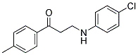 3-(4-CHLOROANILINO)-1-(4-METHYLPHENYL)-1-PROPANONE CAS#: 882748-33-6
