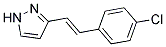 3-(4-CHLOROSTYRYL)-1H-PYRAZOLE CAS#: 852691-01-1