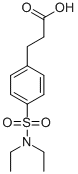 3-{4-[(DIETHYLAMINO)SULFONYL]PHENYL}PROPANOIC ACID CAS#: 867329-87-1