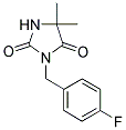 3-(4-FLUOROBENZYL)-5,5-DIMETHYL-1H-IMIDAZOLE-2,4(3H,5H)-DIONE CAS#: 860787-36-6