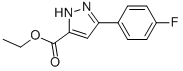 3-(4-FLUOROPHENYL)-1H-PYRAZOLE-5-CARBOXYLIC ACID ETHYL ESTER CAS#: 866588-11-6