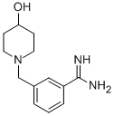 3-(4-HYDROXY-PIPERIDIN-1-YLMETHYL)-BENZAMIDINE CAS#: 887577-64-2