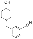 3-(4-HYDROXY-PIPERIDIN-1-YLMETHYL)-BENZONITRILE CAS#: 887593-83-1