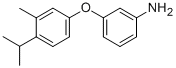 3-(4-ISOPROPYL-3-METHYL-PHENOXY)-PHENYLAMINE CAS#: 887579-91-1