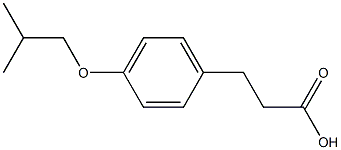 3-(4-Isobutoxyphenyl)propanoic acid CAS#: 872783-68-1