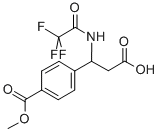 3-[4-(METHOXYCARBONYL)PHENYL]-3-[(2,2,2-TRIFLUOROACETYL)AMINO]PROPANOIC ACID CAS#: 886360-56-1