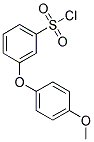 [3-(4-METHOXYPHENOXY)PHENYL]SULFONYL CHLORIDE CAS#: 874959-95-2