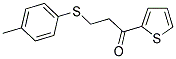 3-[(4-METHYLPHENYL)SULFANYL]-1-(2-THIENYL)-1-PROPANONE CAS#: 882748-58-5