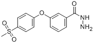 3-(4-(METHYLSULFONYL)PHENOXY)BENZOHYDRAZIDE CAS#: 850350-04-8