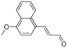 3-(4-Methoxy-1-naphthalenyl)-2-propenal CAS#: 858461-16-2
