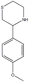 3-(4-Methoxy-phenyl)-thiomorpholine CAS#: 887344-27-6
