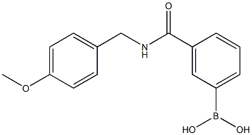 (3-((4-Methoxybenzyl)carbaMoyl)phenyl)boronic acid CAS#: 874288-15-0