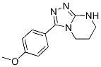 3-(4-Methoxyphenyl)-5H,6H,7H,8H-[1,2,4]triazolo[4,3-a]pyrimidine CAS#: 863713-16-0